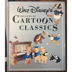 Walt Disney's Treasury of Cartoon Classics hardcover Disney, Walt No sleeve